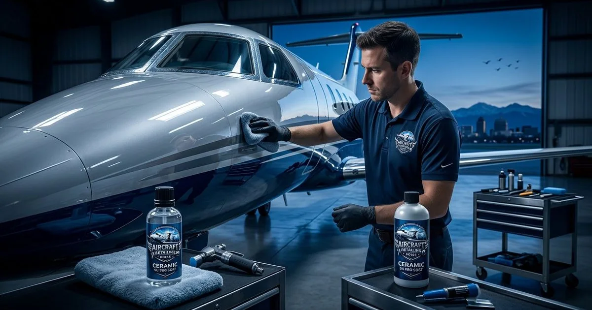 Long-Lasting Ceramic Coating Protection for Aircraft